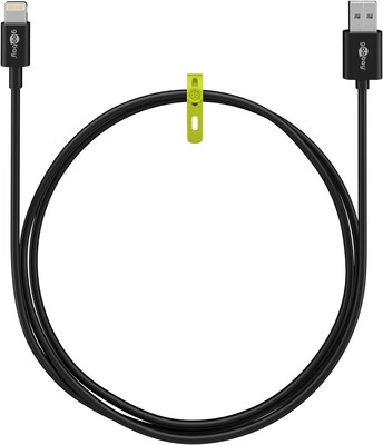 Kábel USB "Lightning" pre Apple, 0.5m, High Speed, čierny