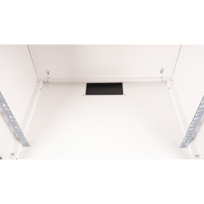 19" Rack na stenu 9U, sivý, 460x540x400 mm (HxWxD), RAL7035, BASIC