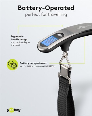 Digitálna váha na batožinu do 50kg