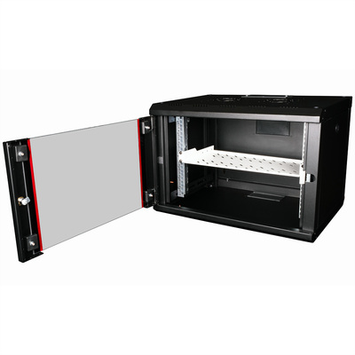 19" Polica 250mm, max. 15kg, 1U, sada skrutiek a podložiek v balení, sivá