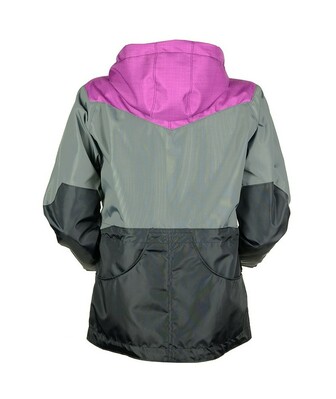 Vetrovka TECH s kapucňou, nepremokavá, softshell, čierna+modrá, M