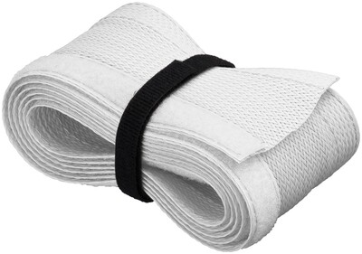 Káblový organizér Kábel Fix, suchý zips, 1.8m, ⌀ 20-40mm, biely