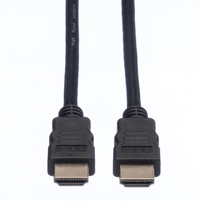 Kábel HDMI M/M 3m, High Speed+Eth, 4K@60Hz, HDMI 2.0, čierny