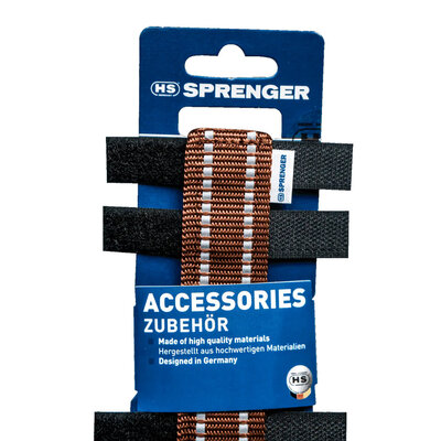 Kryt na ostnatý obojok ULTRA-PLUS, 3cm/40cm, hnedá reflexná, HS
