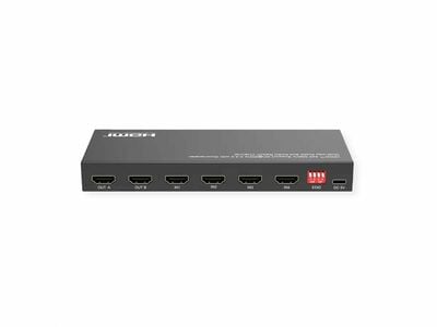 Video selektor/switch HDMI 4IN/2OUT, Audio Extraktor, UHD 4K@60Hz, Matrix