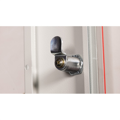 19" Rack na stenu 15U, sivý, 779x600x450mm (HxWxD), odnímateľné bočnice