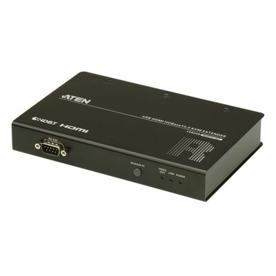 Predĺženie KVM cez TP do 100m, HDMI, USB, RS232, LAN, Audio (3,5mm jack), 4K@60Hz