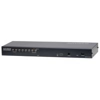 Kábel pre KVM prepínače DB25 - DB25 M/F 15m, Daisy Chain, čierny