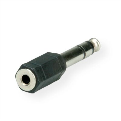 Adaptér 3.5mm stereo/6.35mm stereo F/M