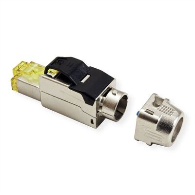 Konektor 8/8 RJ45 cat.8.1, tienený, 40Gbit, 2000Mhz, na drôt, montáž bez klieští AWG 22-26