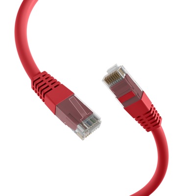 UTP Patchkábel LSOH 15m cat.6, červený, CCA