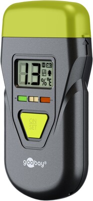 Digitálny vpichovací vlhkomer na drevo a stavebné materiály, LCD