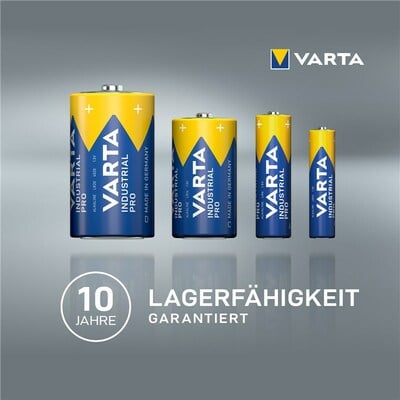 Baterka VARTA Industrial Alkalická AA (4ks) 1.5V (LR6) 4BL