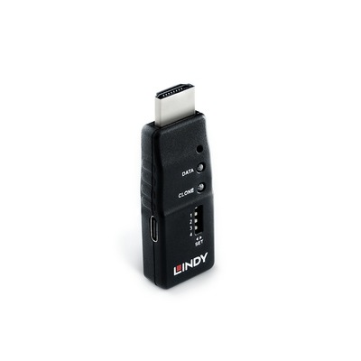 Emulátor EDID/DDC pre HDMI 2.1, 8K@60Hz, 48Gbps, 8 pamäťových profilov, čierny