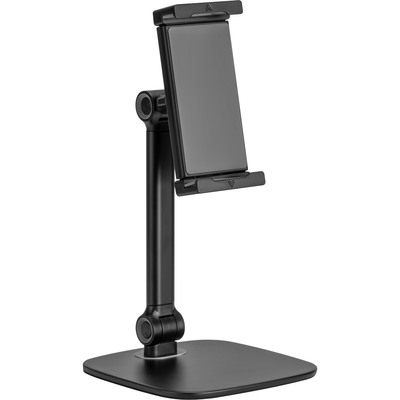 Držiak pre tablety 4.7-12.9" na stôl, univerzálny, max 1kg, výška 302mm, čierny