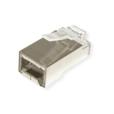 Konektor 8/8 RJ45, cat.5e, tienený 10ks/bal