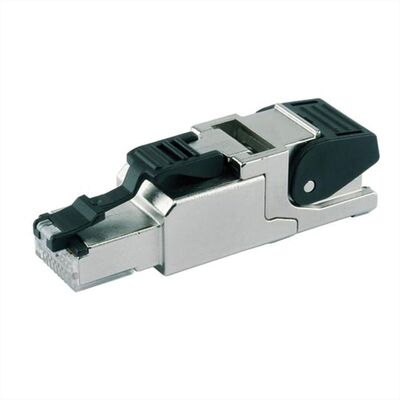 Konektor 8/8 RJ45 cat.6a, 10Gbit, na drôt, montáž bez klieští AWG 22-27