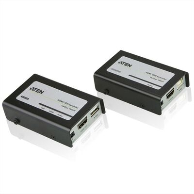 Predĺženie HDMI cez 2xTP do 60m, USB