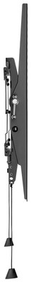 Držiak pre TV 37-70" na stenu, max 70kg, s náklonom +3° / -12°, VESA do 600x400, čierny