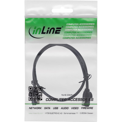 U/FTP (PiMF) Patchkábel LSOH TPE 0.3m cat.8.1, čierny, slim, Cu, Flex Cable, Ø4.3mm
