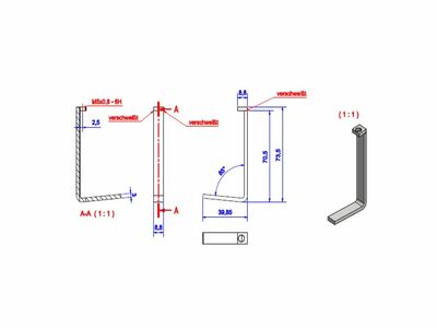 DESK Inštalačná sada - na stôl do 5cm SLIM