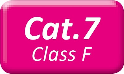 S/FTP (PiMF) drôt PVC 100m cat.7, AWG23, CPR Eca, 1000Mhz, 10GBase-T, sivý, meď