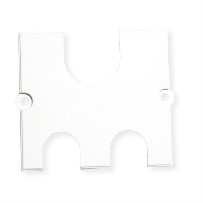 Modul pre BACHMANN káblová priechodka 3 vstupy 2x 9mm + 1x 14mm, biely
