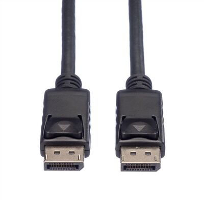 Kábel DisplayPort M/M 1.5m, 4K@60Hz, DP v1.2, 21.6Gbit/s, LSOH, čierny