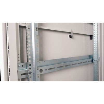 19" Rack na podlahu 42U, 1970x600x1000mm (HxWxD), PRO, sivý