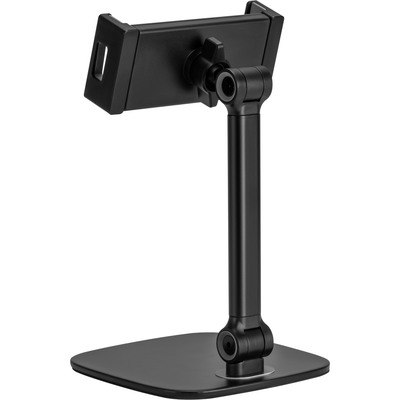 Držiak pre tablety 4.7-12.9" na stôl, univerzálny, max 1kg, výška 302mm, čierny