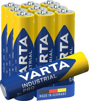 Baterka VARTA Industrial Alkalická AAA (10ks) 1.5V (LR03) 10BL