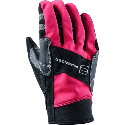 Rukavice FLEXGRIP COMFORT, uzavreté, touch funkcia na končekoch palca a ukázováka, HS, ružové, XS