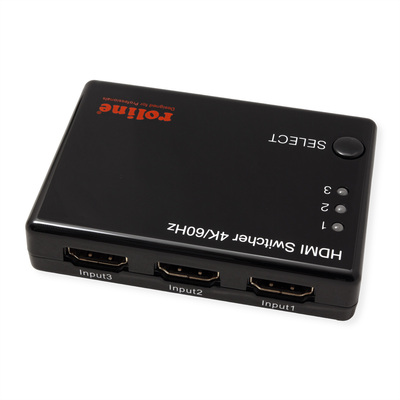 Video selektor/switch HDMI 3IN/1OUT Automatický, UHD 4K@60Hz, TOP Produkt