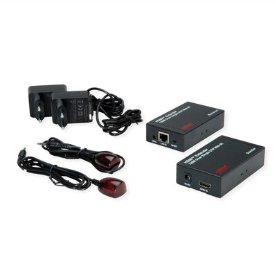 Predĺženie HDMI cez TP do 120m, IR, (aj cez LAN/TCP/IP)