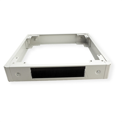 Podstavec pre sieťový kabinet, 600x600mm (ŠxH), sivý