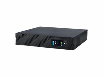 UPS Záložný zdroj, LineSecure III 3000VA/2400W, 19" rack 2U, čierna