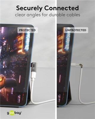 Adaptér USB 4, Typ C, CM/CF, zahnutý 90° (do prava/ľava), 40Gbps, PD 240W, sivý/čierny