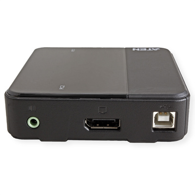 KVM switch/prepínač 2PC, DisplayPort, USB hub, audio