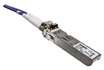 Fiber kábel LC-LC, 50m Duplex OM4(50/125µm), LSOH, 3mm, fialový