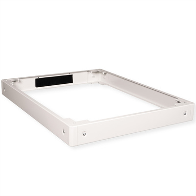 Podstavec pre sieťový kabinet, 800x1000mm (ŠxH), sivý