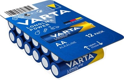 Baterka VARTA Longlife Power Alkalická AA (12ks) 1.5V (LR6) 12BL