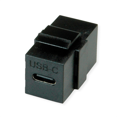 Modul USB 3.1 CF/CF, Keystone, čierny, 5Gbit/s