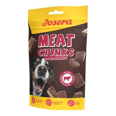 Pamlsok pre psy - Josera Meat Chunks s hovädzím mäsom 70g
