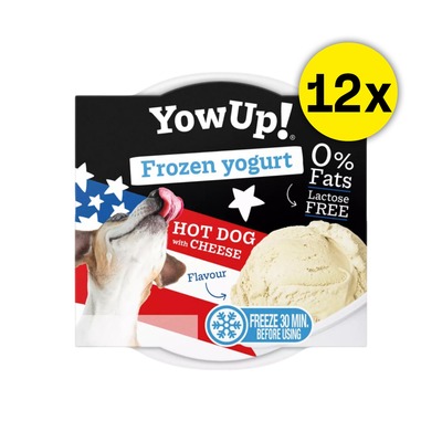 YowUp! Mrazený jogurt pre psov 110g, mix príchutí, balenie 12ks