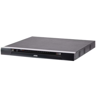 KVM switch/prepínač cez IP, 16PC, 32 remote users, 1 local, 2 remote, VGA, HDMI, USB, HotKeys, OSD