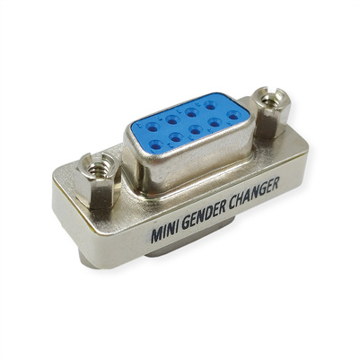 Redukcia mini DB9 F/F -  redukcia RS232 1:1