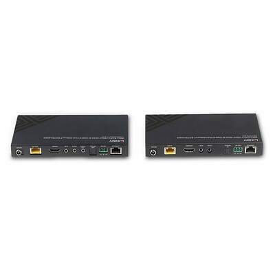 Predĺženie HDMI cez TP do 100m, USB, IR (obojsmerné), Audio (3,5mm jack), RS232, 4K@60Hz, 18G