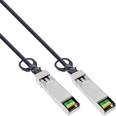 Kábel SFP+ DAC Twinax, 3m, pasívny, 10Gb/s, čierny
