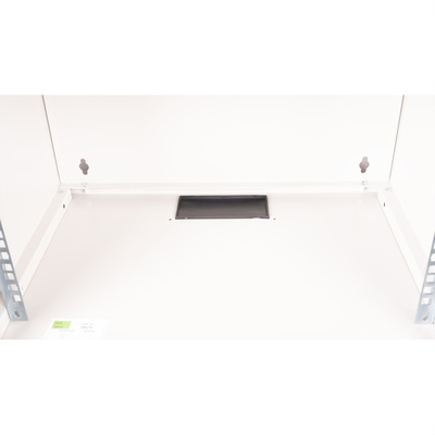 19" Rack na stenu 7U, sivý, 370x540x400 mm (HxWxD), RAL 7035, BASIC