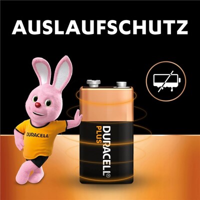 Baterka DURACELL Plus Power Alkalická 9V (9LR61 MN1604) 1BL